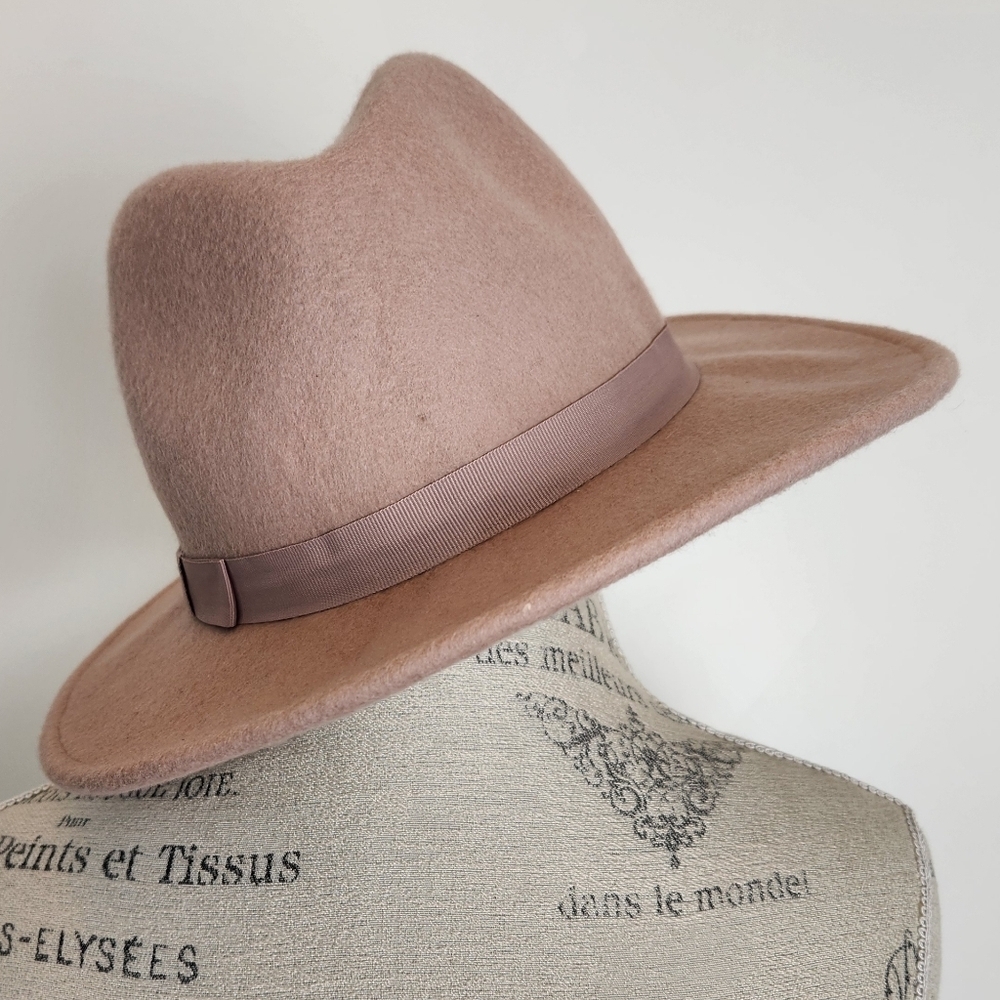 hatattack Pink Wool Rancher Fedora - Picture 6 of 11